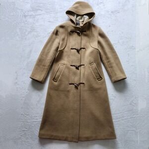Vintage Gloverall Wool‎ Coat Womens 10 English Duffle Heritage Old Money Classic